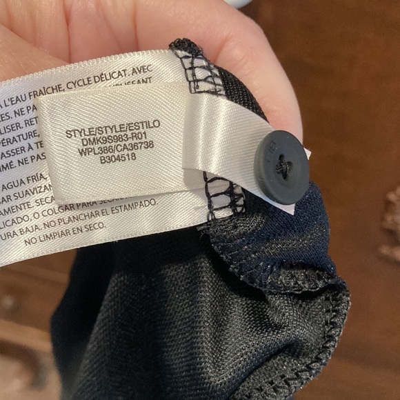 ⭐️ Host Pick ⭐️ NWOT - Haggar Mens Golf C18 Black Polo Shirt Striped Collar Sz L - Picture 11 of 11